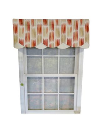 Рюш RLF Home из щётки Petticoat с подкладкой на штанге 3", роскошная и элегантная декоративная панель для окон Driftwood 50" x 15"