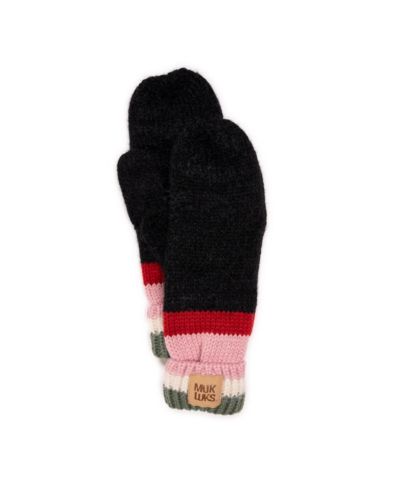 Женские варежки MUK LUKS Eyelash Mixed Ribbed