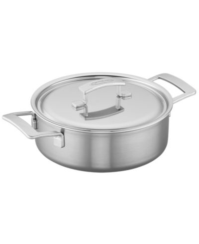 Demeyere Industry 5 Stainless Steel 4-Quart Deep Sauté Pan