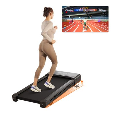 Walking Pad with 15.94*35.43 inches Belt 12% Auto Incline, 3.0HP Under Desk Treadmill with Remote Control & APP, Portable Walking Pad 300 lbs
