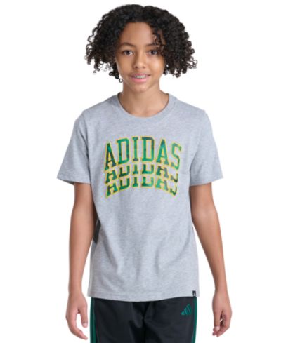 Мальчиковая футболка adidas с коротким рукавом, 8-20