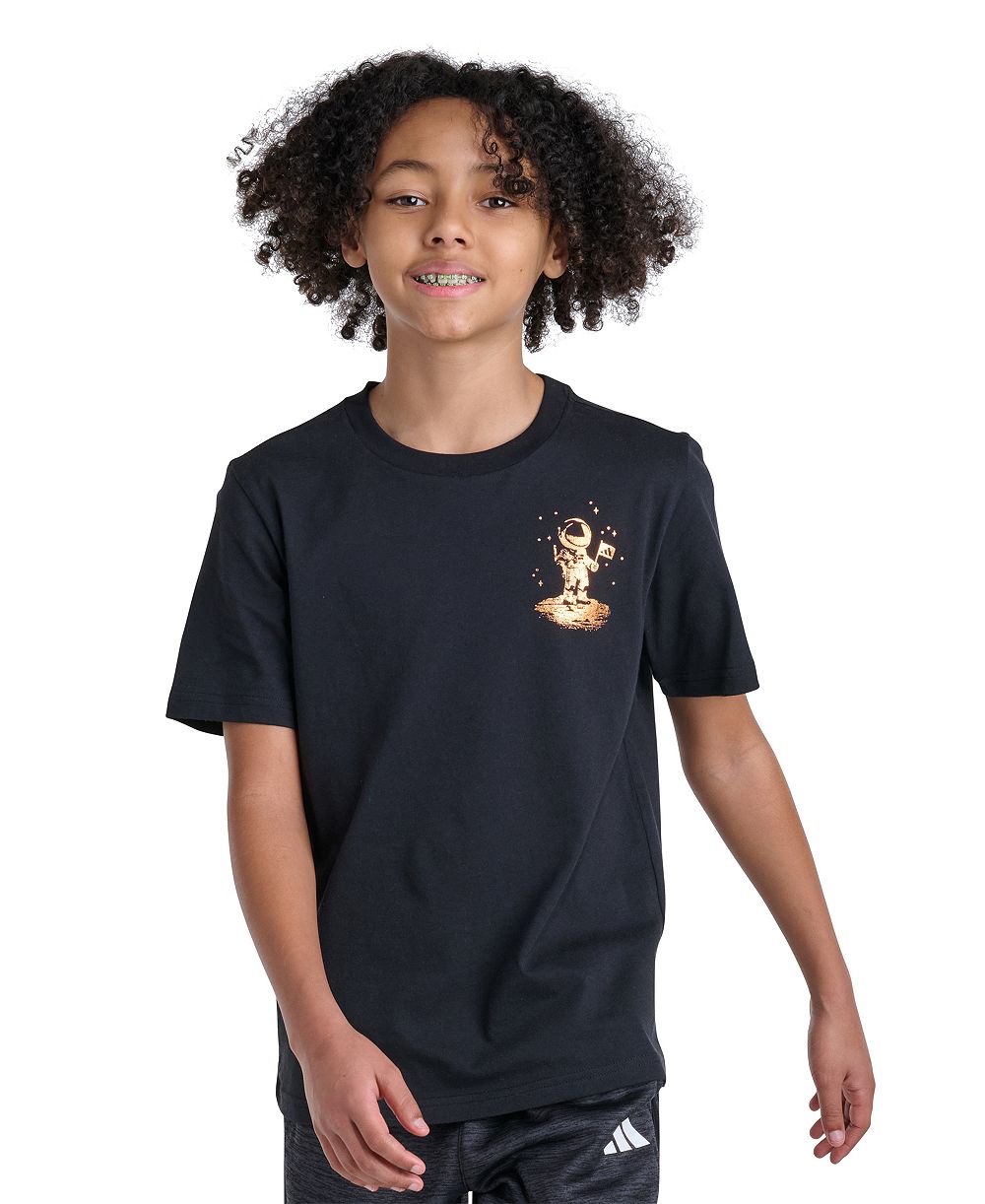 adidas Boys' 8-20 Short-Sleeve Beyond T-Shirt
