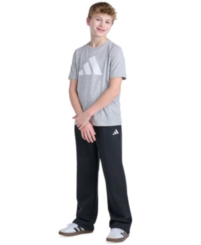 adidas Boys' 8-20 Iconic 3-Bar Logo Pants