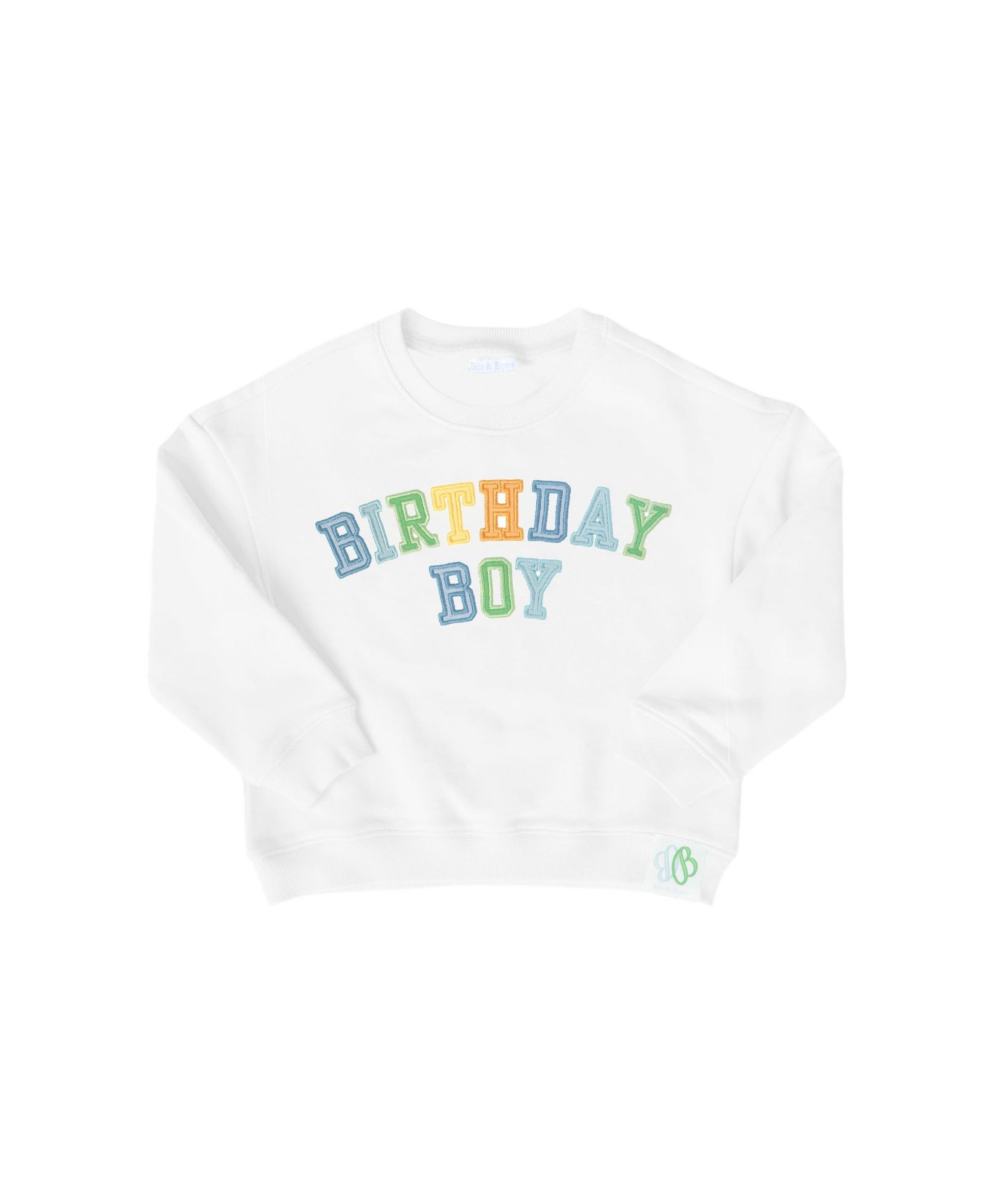 Свитшот Bits & Bows Big Boys Little/Big Birthday