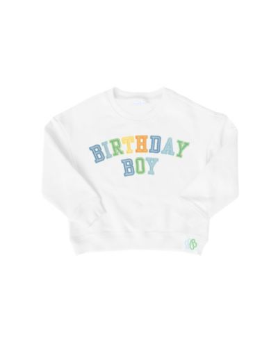 Bits & Bows Big Boys Little/Big Birthday Sweatshirt