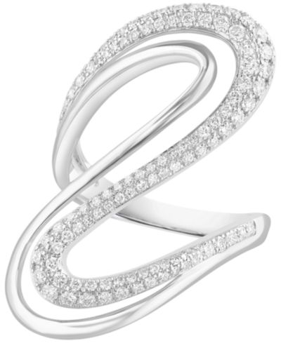 EFFY Collection Кольцо с бриллиантами в белом золоте 14k