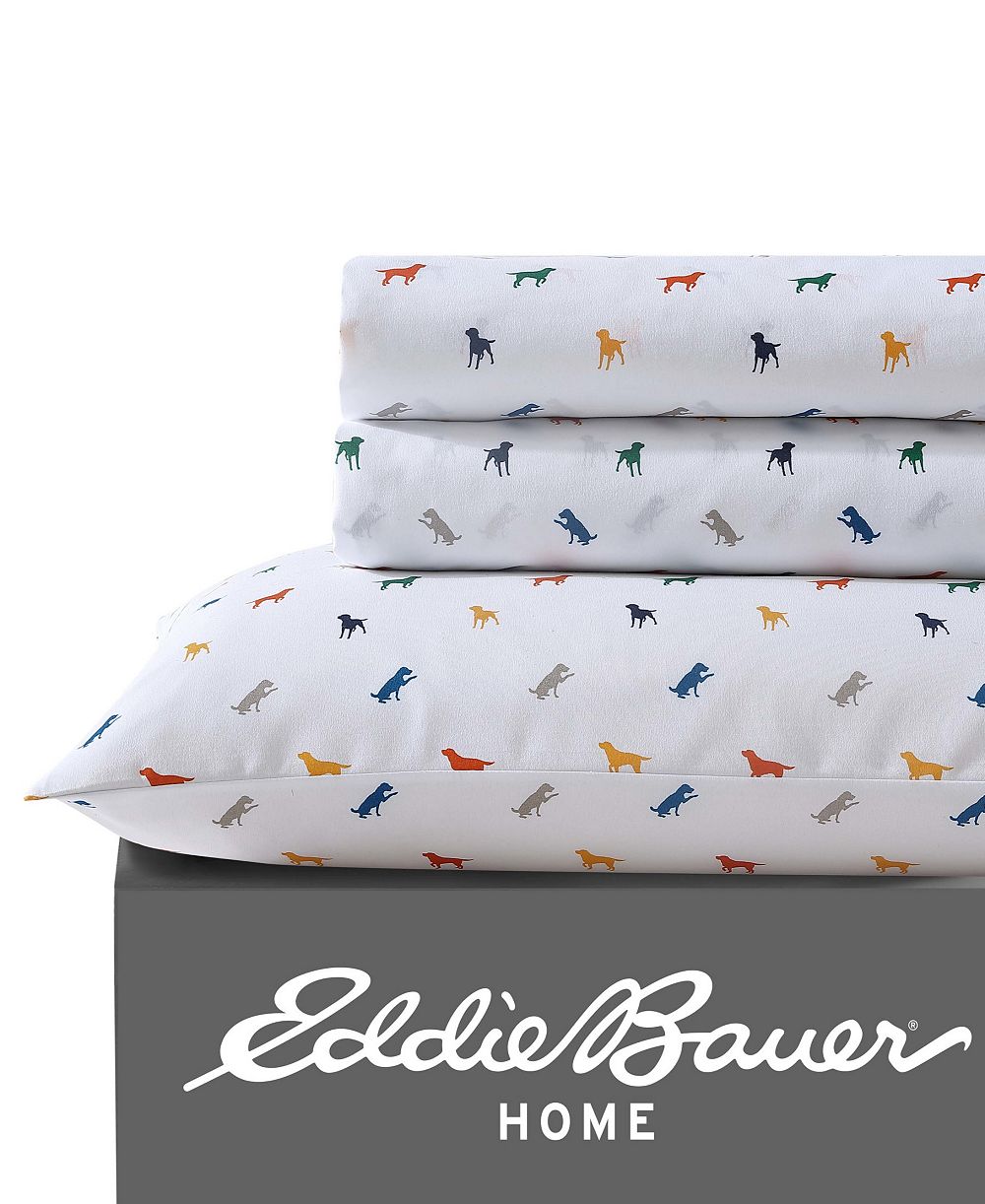 Eddie Bauer Buddy The Dog Microfiber 4-Pc. Sheet Set, Queen