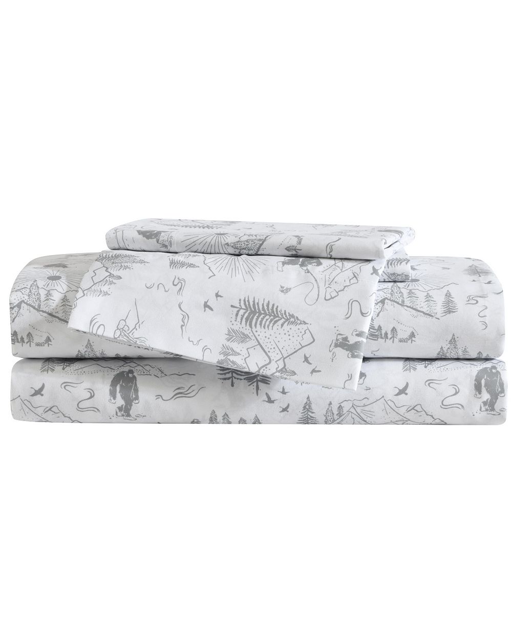 Комплект постельного белья Eddie Bauer Big Foot Microfiber, Queen