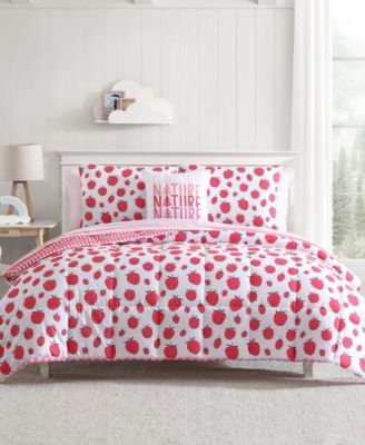 Eddie Bauer Strawberry Field Microfiber 4-Pc. Comforter Set, Full/Queen
