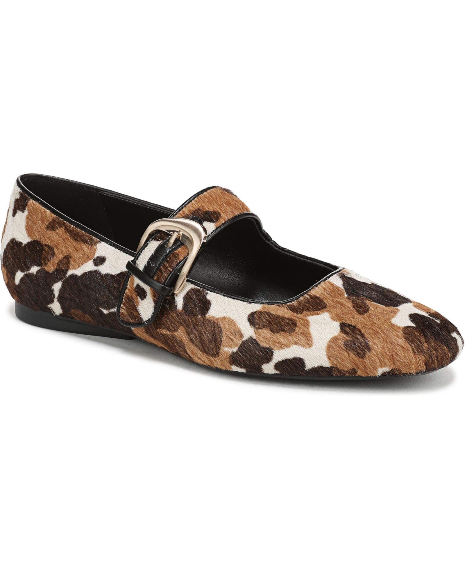 Naturalizer Women's Cosmic Square Toe Mary Jane Ballet Flats