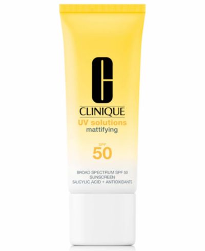 Солнцезащитный крем Clinique UV Solutions Mattifying SPF 50 для лица, 1.3 oz.