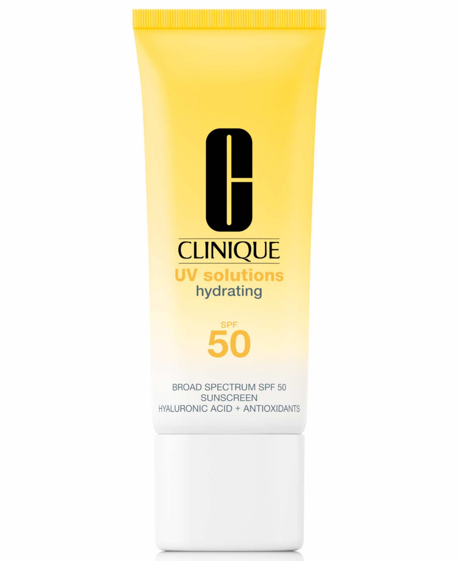 Clinique UV Solutions Hydrating Sunscreen SPF 50 with Hyaluronic Acid, 1.3 oz.