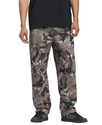 adidas Men's Rock Camo Fleece Open Hem Pants