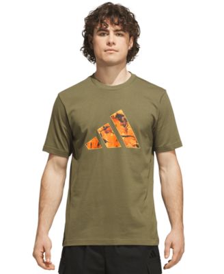 adidas Men's Rock Inspired Camo Graphic Crewneck T-Shirt