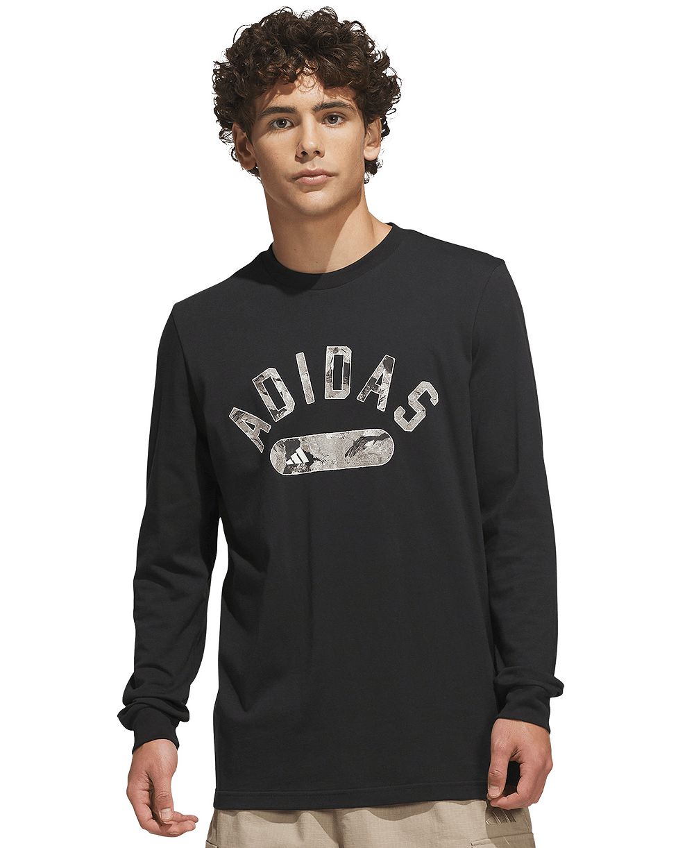 adidas Мужской Rock Camo Graphic Crewneck T-Shirt