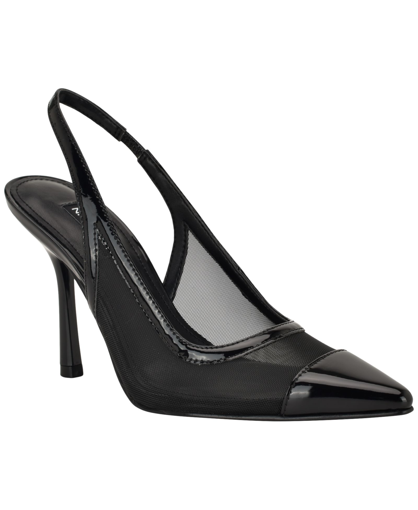 Женские туфли-лодочки Nine West Jermain Mesh Slingback Stiletto