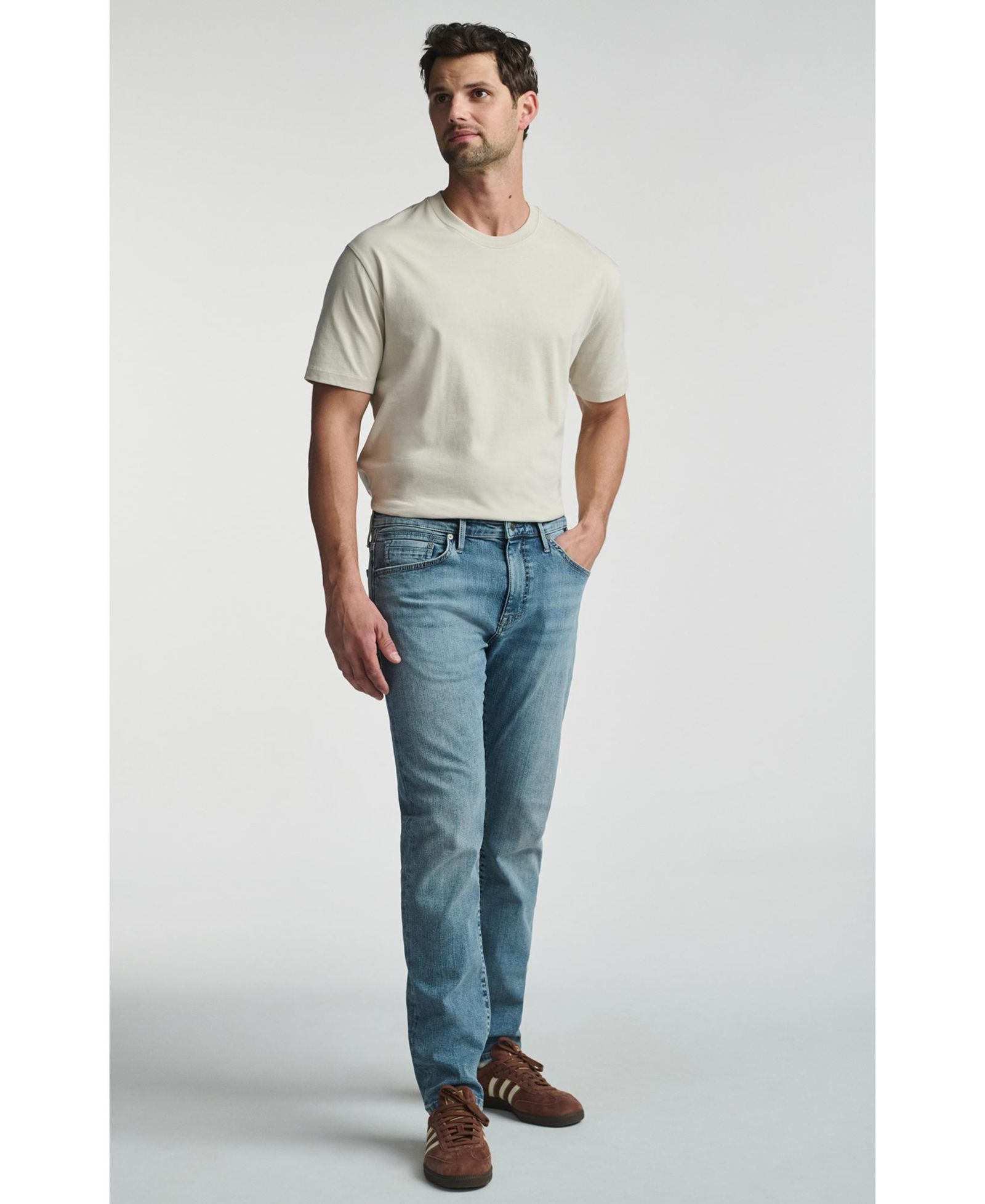 Mavi Jeans Men's Jake Slim Leg In Light Brushed Vintage