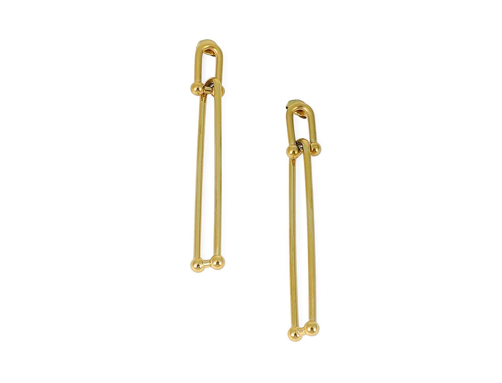 SOHI Женский The Paperclip Drop Earrings - California