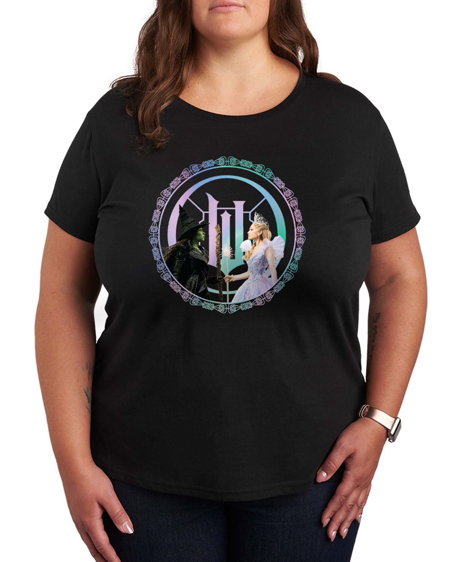 Hybrid Apparel Plus Size Wicked Short-Sleeve Graphic T-Shirt