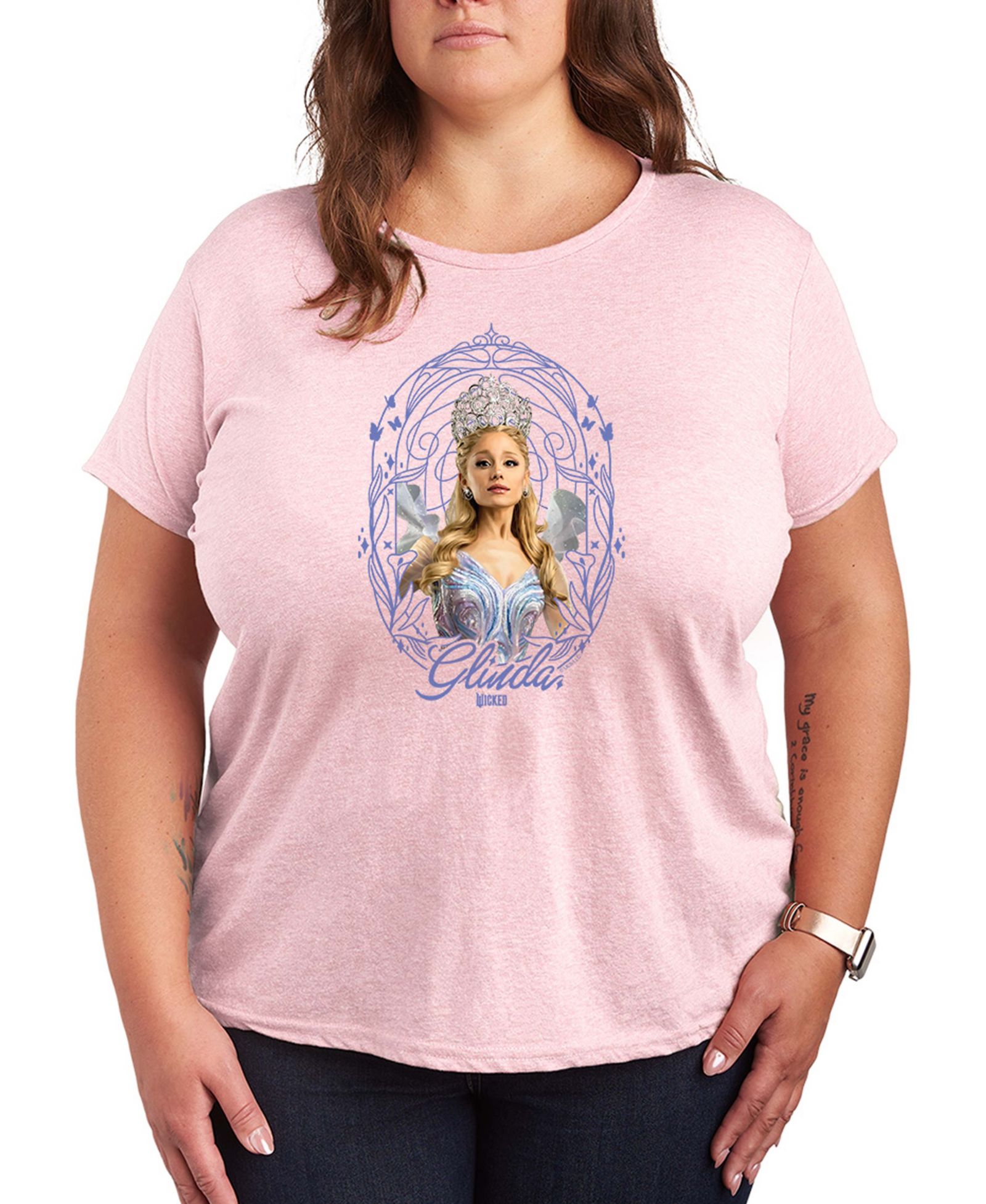 Графическая футболка Hybrid Apparel Plus Size Wicked Glenda с коротким рукавом