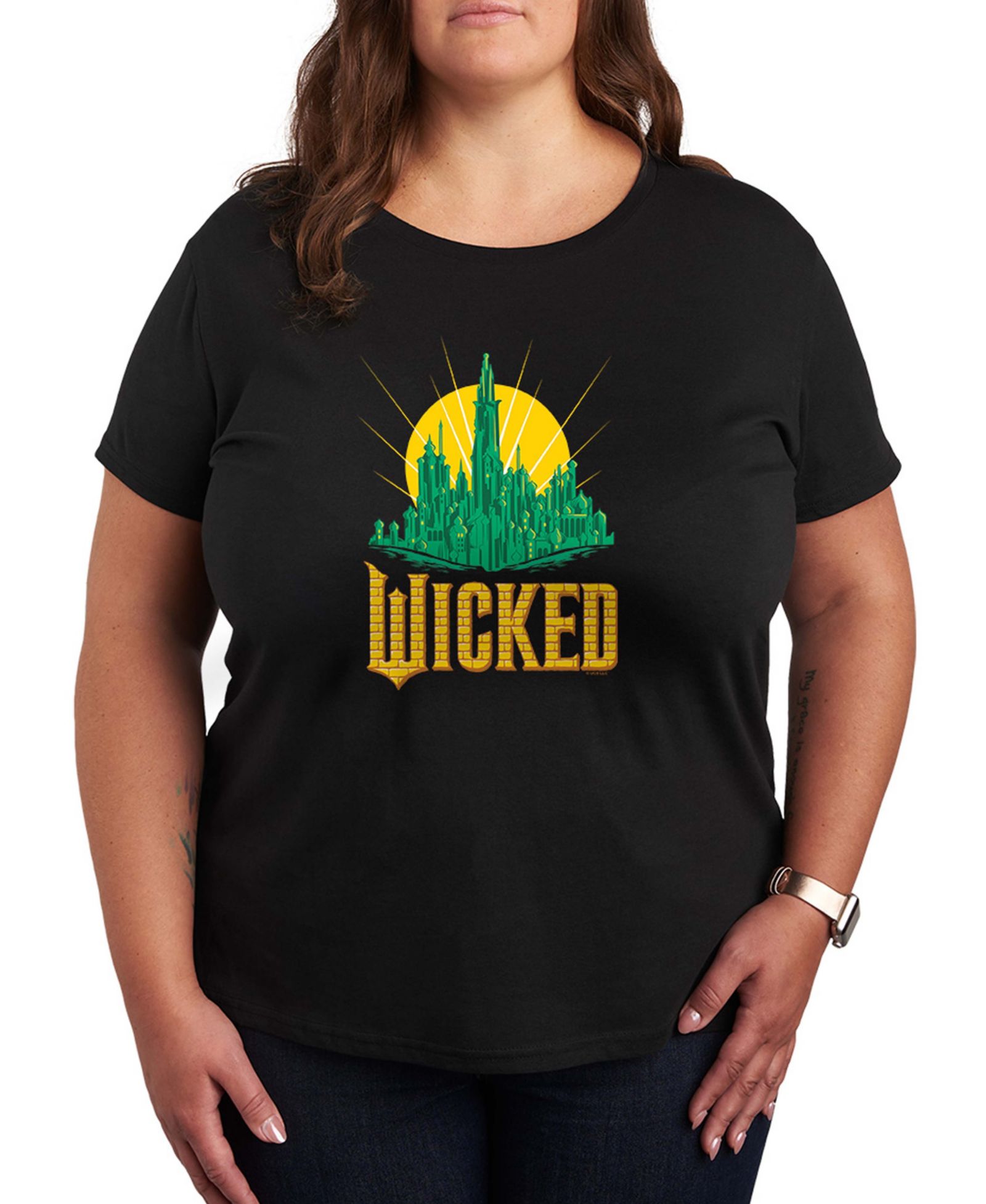Футболка Hybrid Apparel Plus Size Wicked Short-Sleeve Graphic