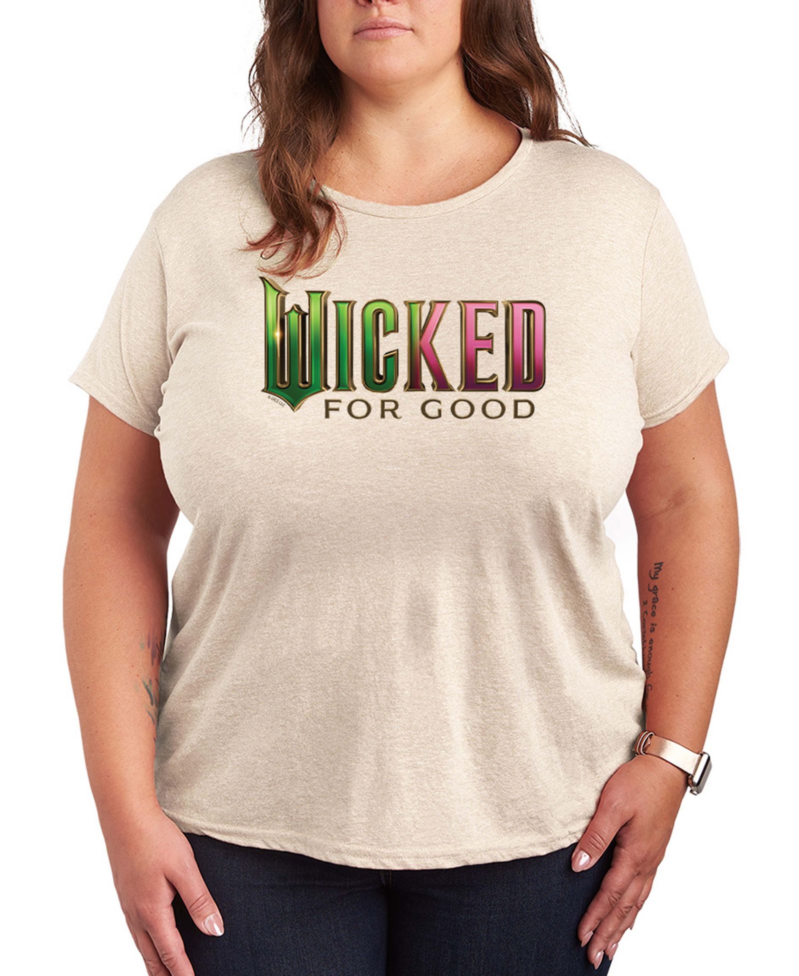 Графическая футболка Hybrid Apparel Plus Size Wicked с коротким рукавом