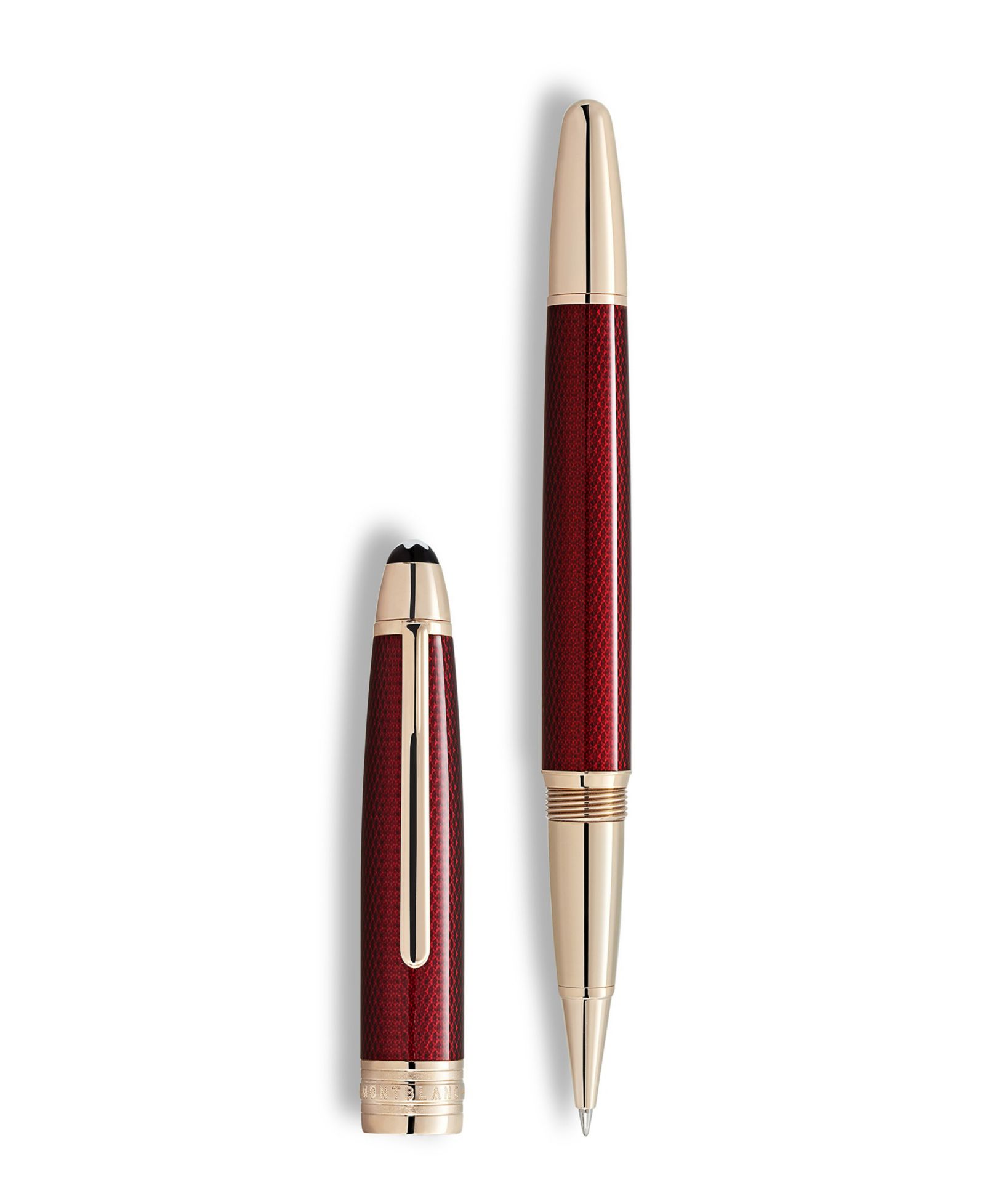 Роллер Montblanc 162 MST Red Hour Solitaire