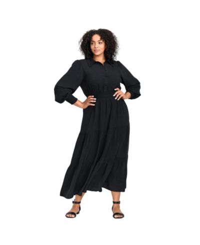 Женское макси-платье Plus Size Shiloh Tiered от AVENUE