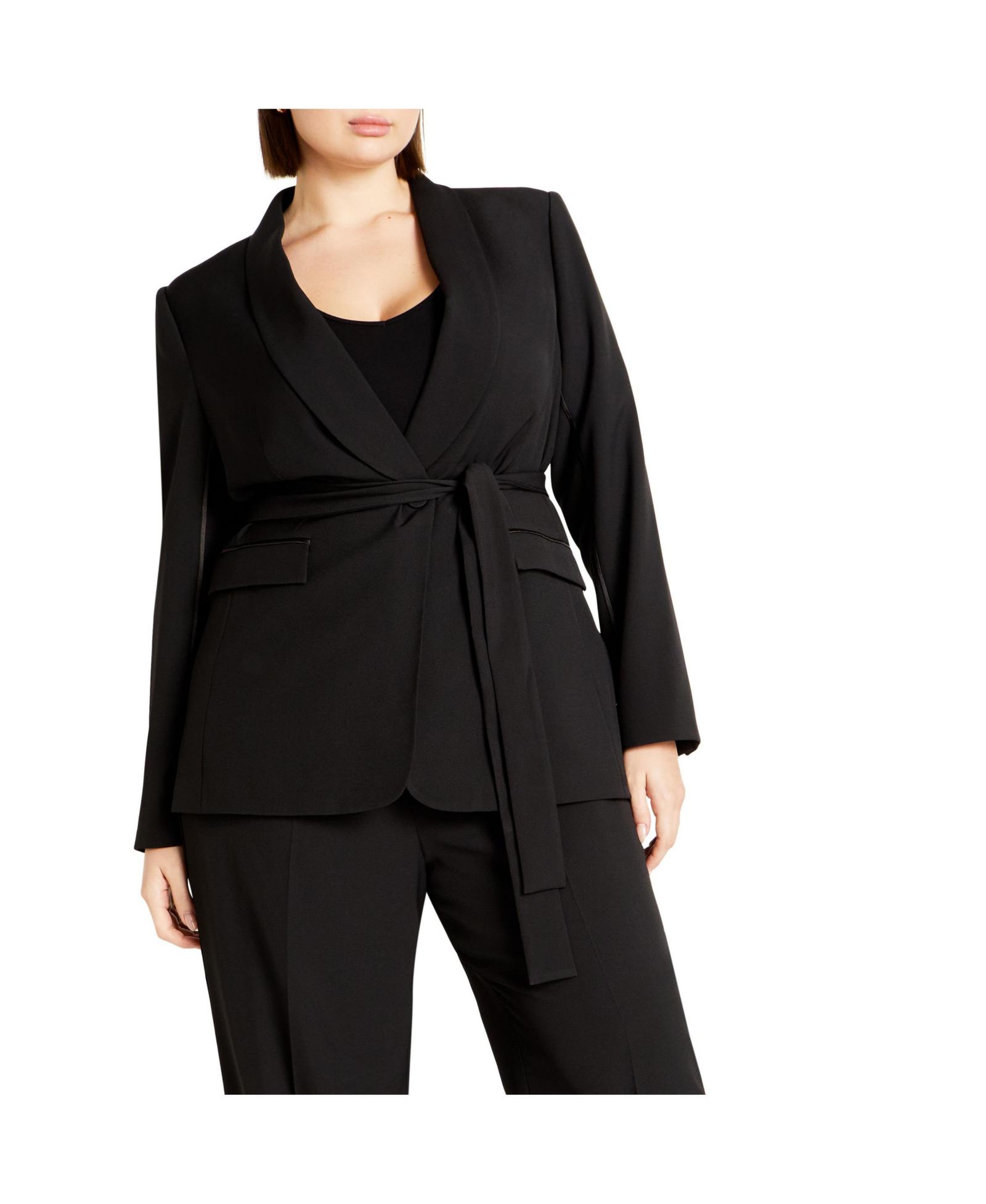 CITY CHIC куртка Yasmine с поясом, Plus Size