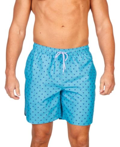 Tailorbyrd Men's Shark Fins Swim Shorts