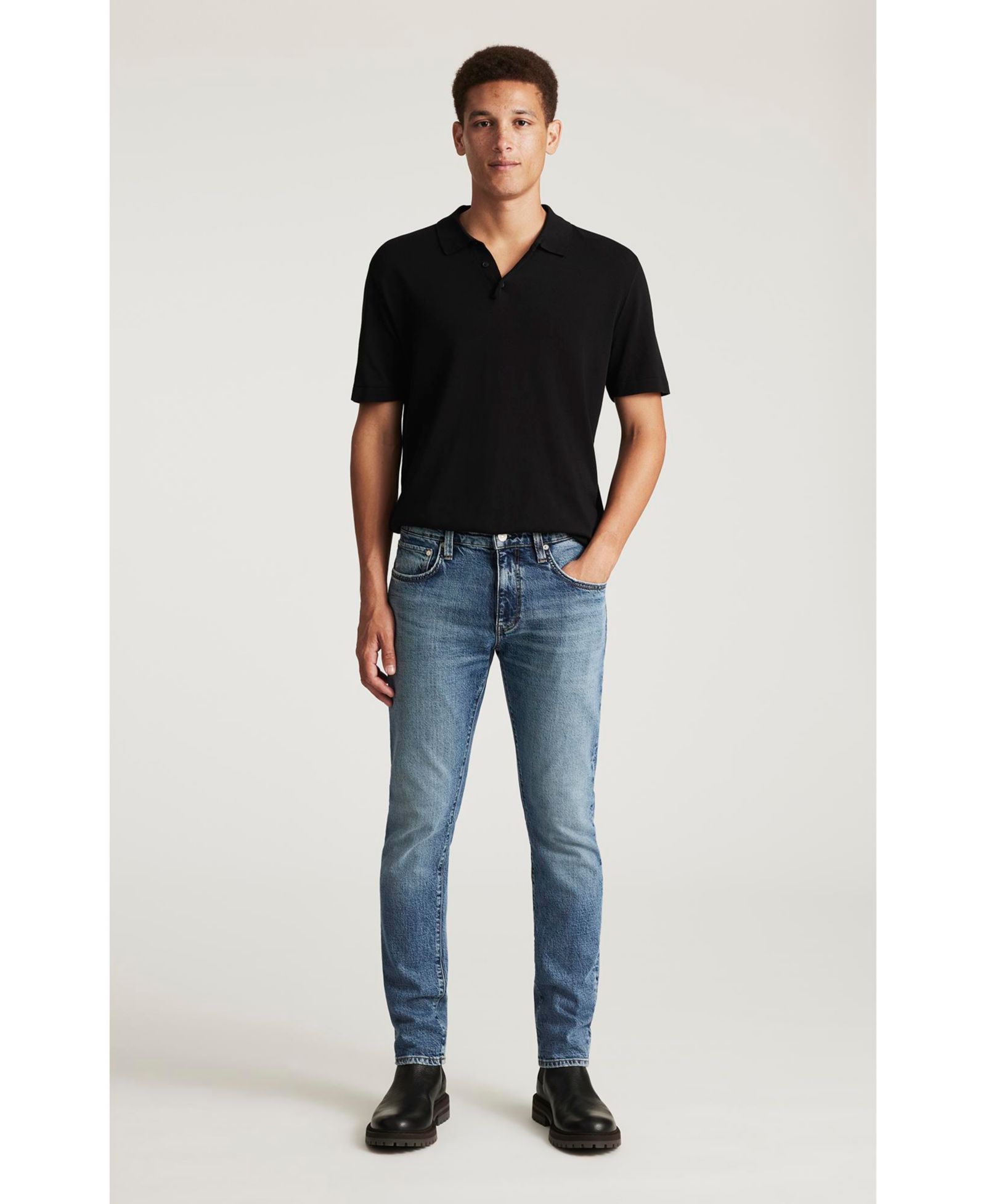 Mavi Jeans Men's Jake Slim Leg In Used Brushed Classic Jean