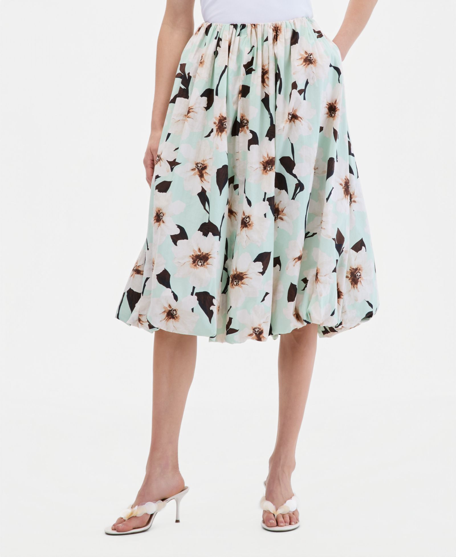 Женская юбка I.N.C. International Concepts Cotton Bubble Hem Midi