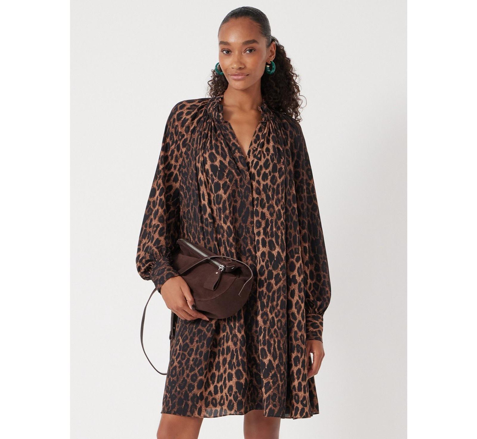 Женское мини-платье Hush Printed Chiffon
