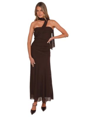 Petal and Pup Women's Charly One Shoulder Maxi Dress