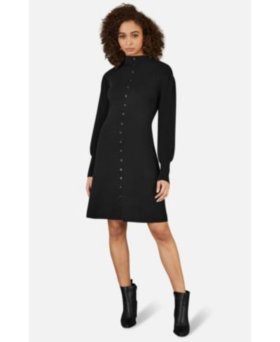 Женское трикотажное платье Yumi Knitted Button Up Midi