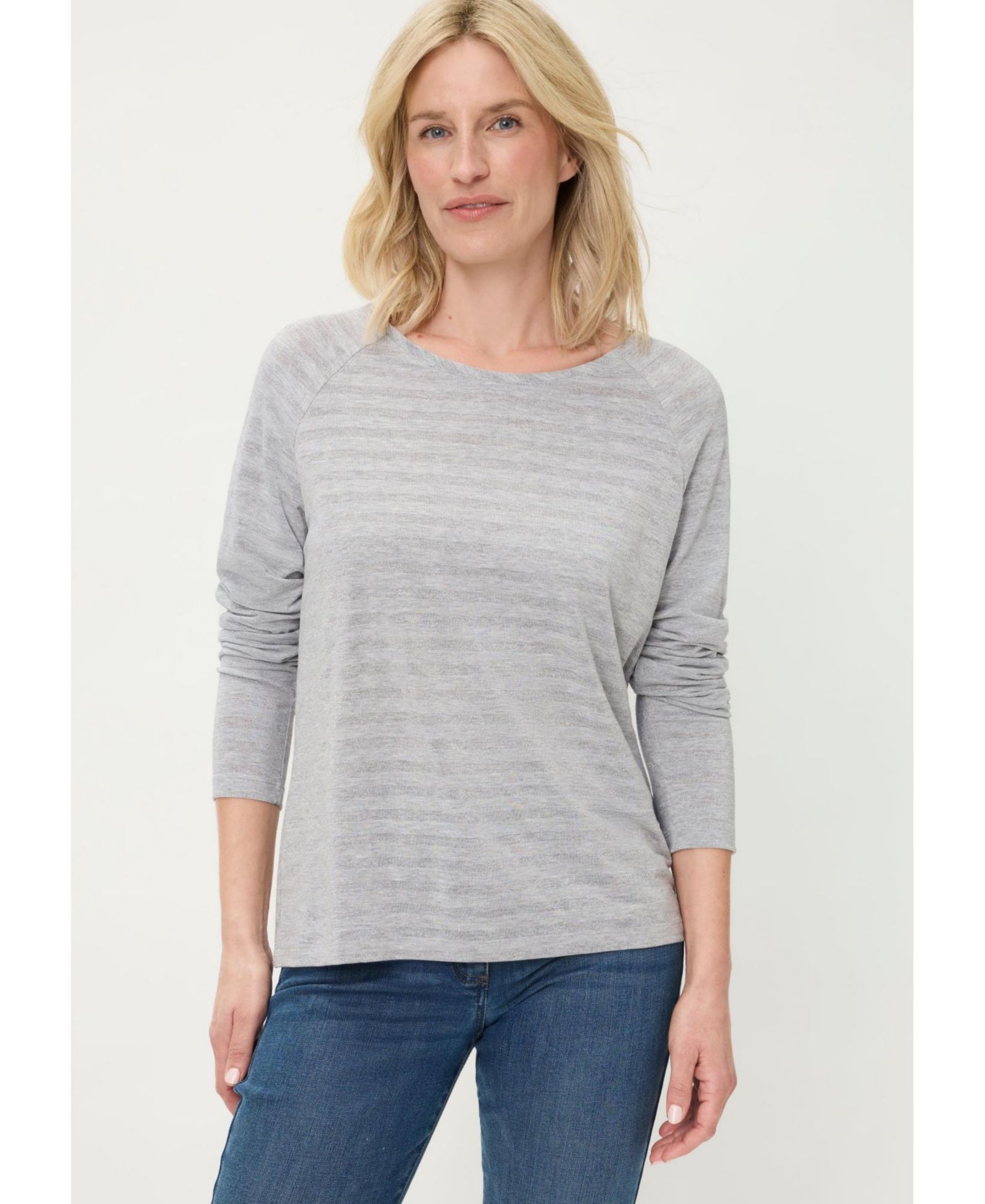 Olsen Women's Sparkle Stripe T-Shirt