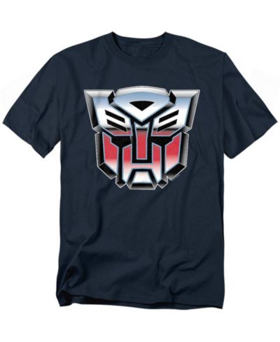 Logovision Men's Transformers Autobot Airbrush Logo T Shirt