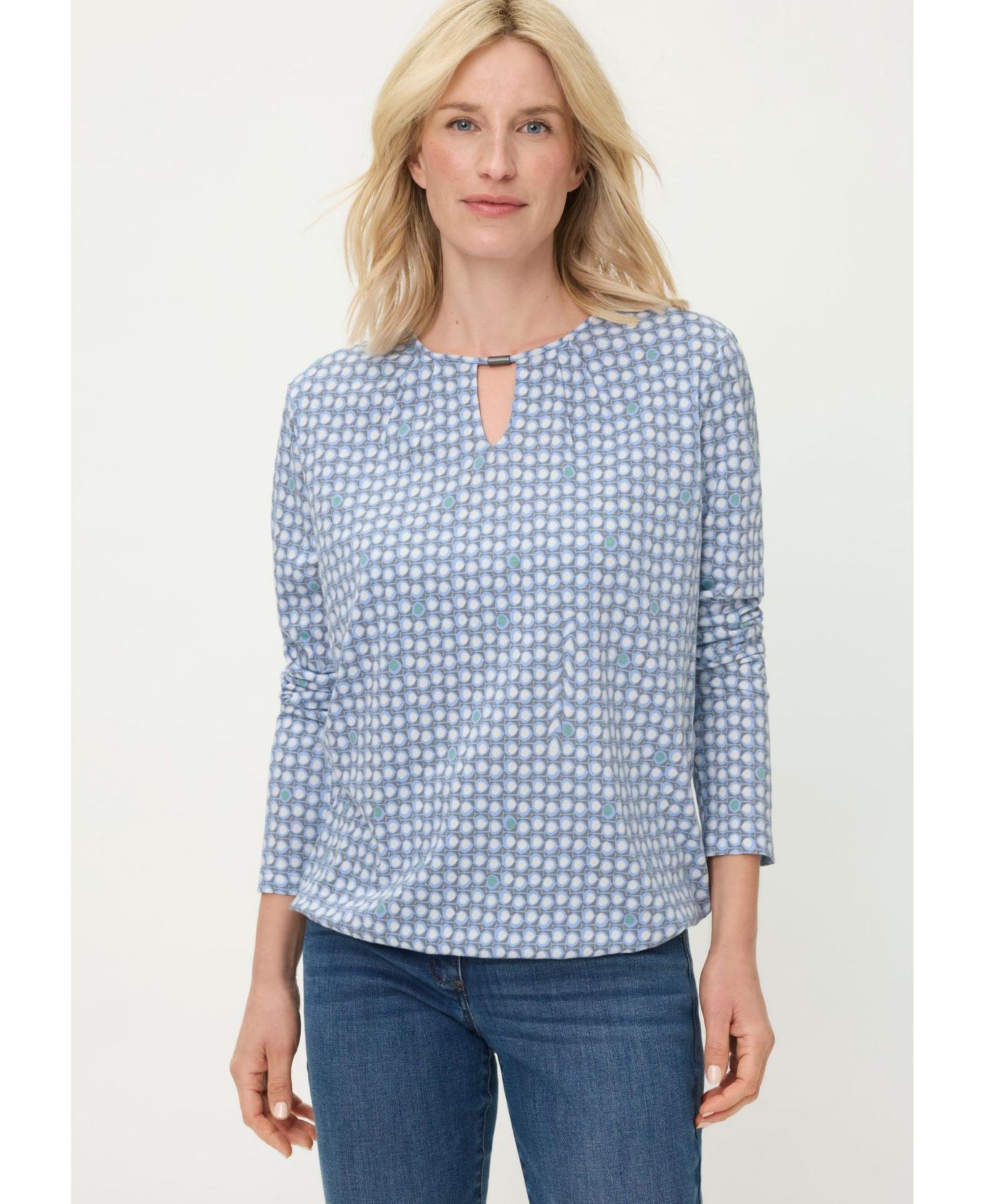 Olsen Women's Dot Print T-Shirt
