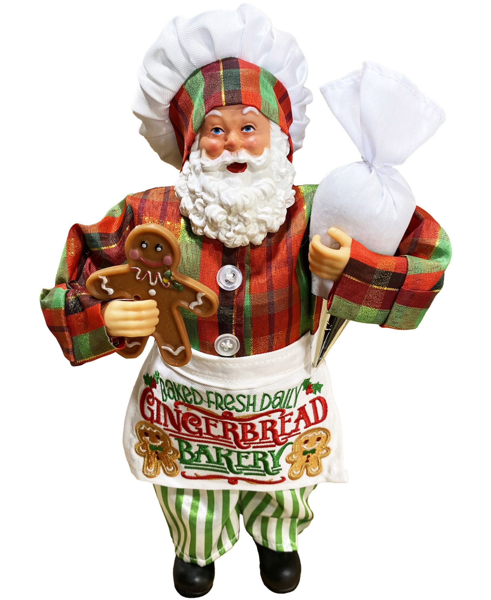 Фигурка Santa Claus Santa's Workshop 12" Baked Fresh