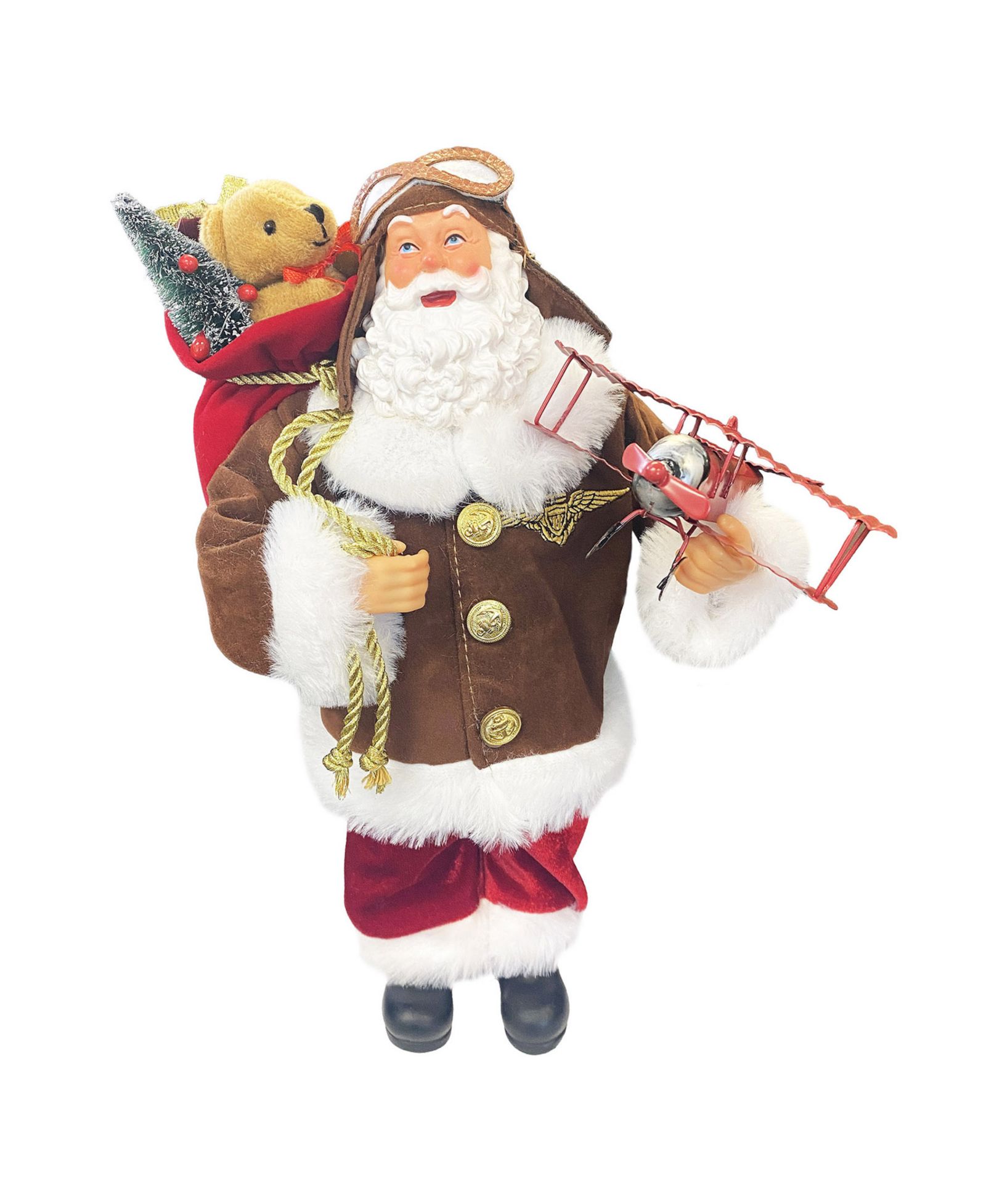 Santa's Workshop Фигурка Санта-Клауса Pilot, 12""