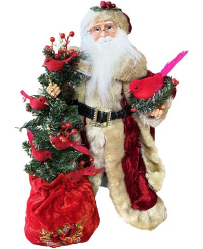 Фигурка Санта-Клауса Santa's Workshop 15" Cardinals in a Tree