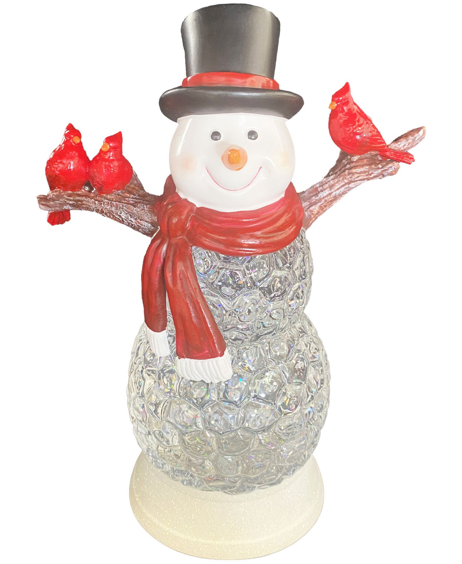 Santa's Workshop Фигурка Santa's Workshop 10" LED Snowman and Cardinal