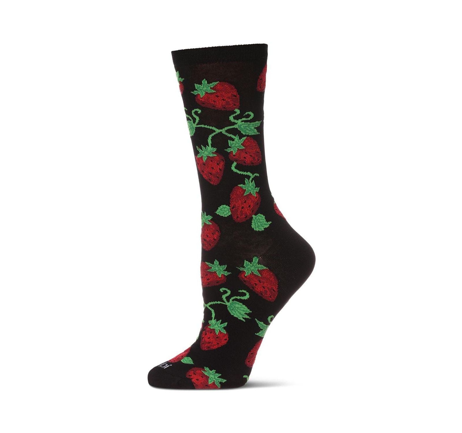 Носки MeMoi Women's Strawberry Vines Crew