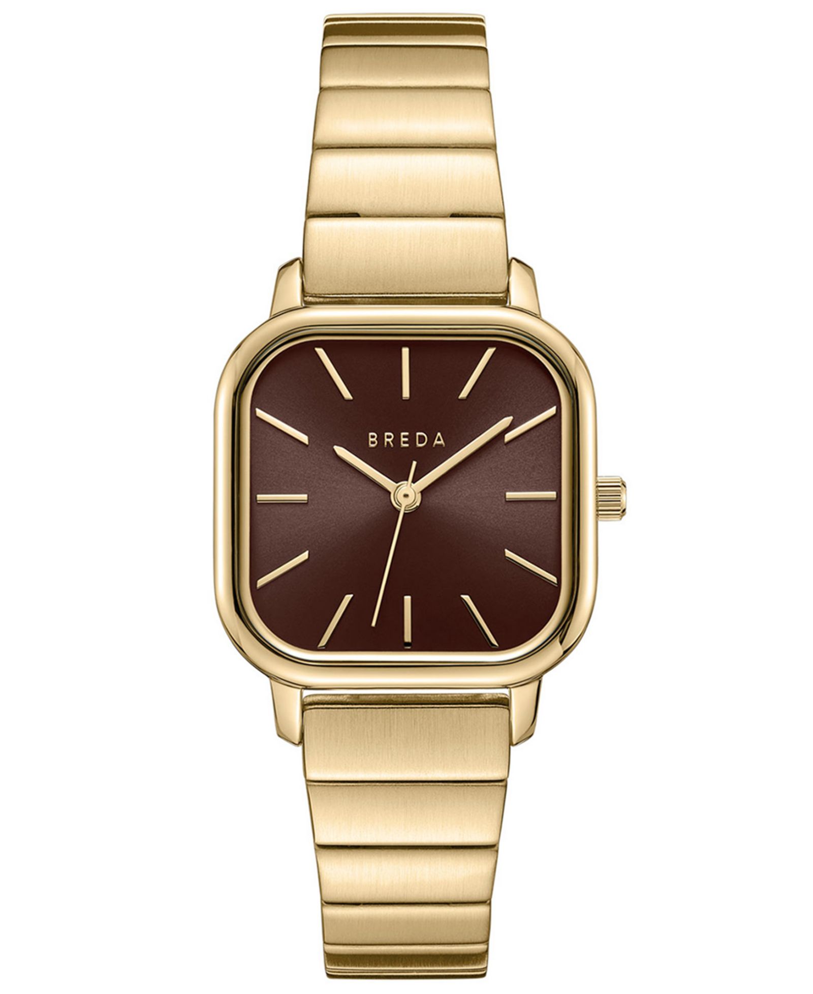 BREDA Women's Esther Gold Stainless Steel Bracelet Watch, 26mm