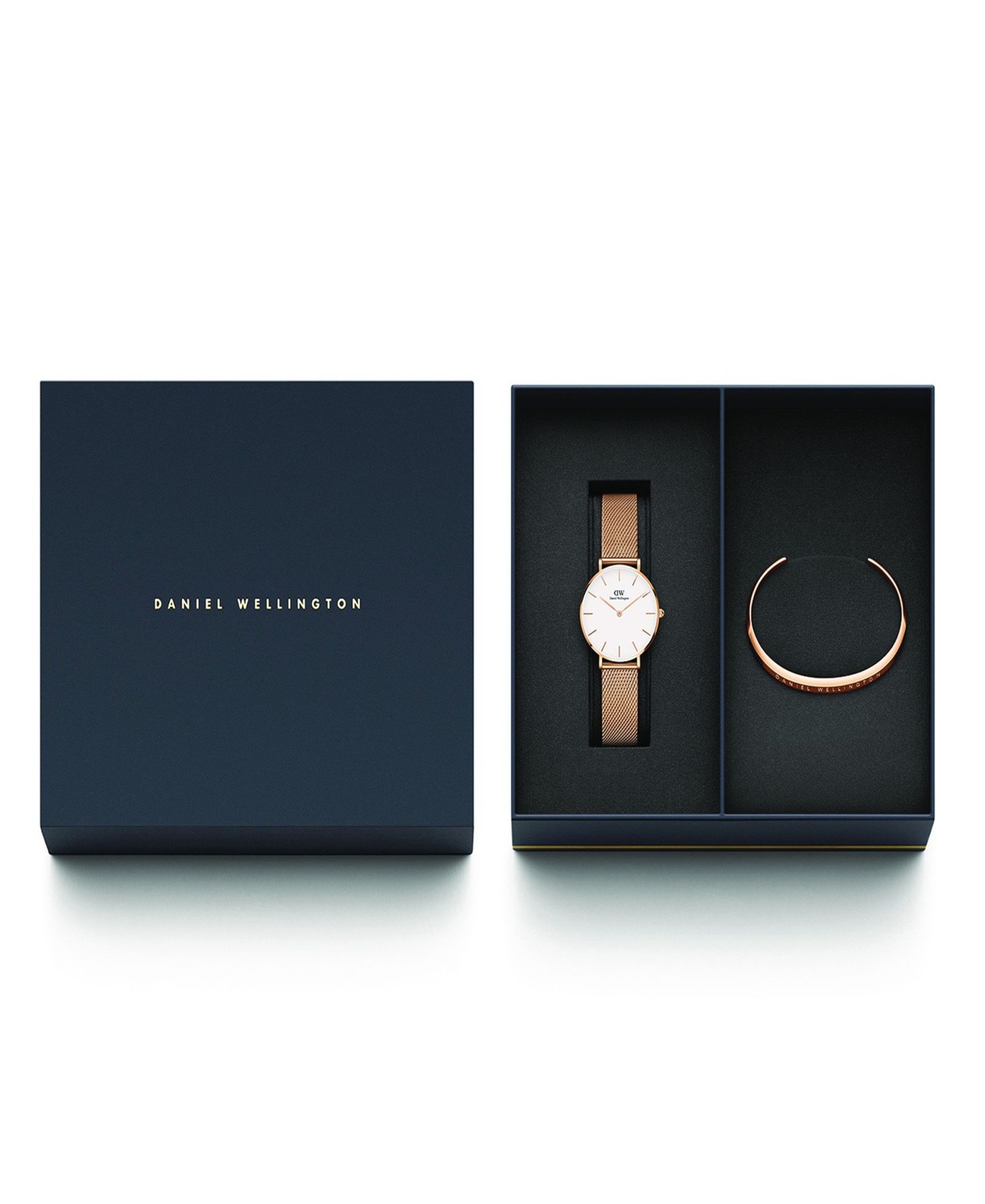 Daniel Wellington наручные часы Women's Analog Rose Gold-Tone Stainless Steel, 32mm, набор