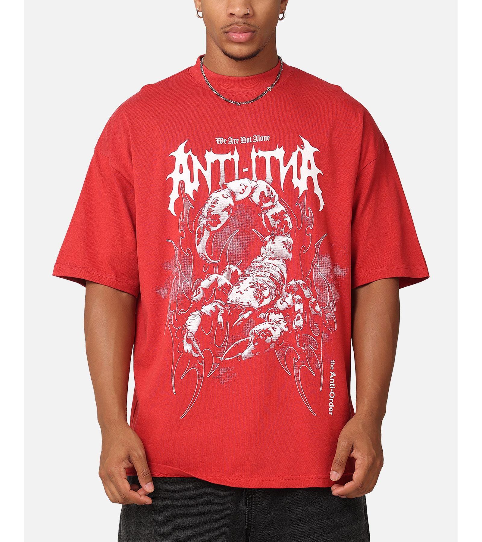 The Anti Order Men's Invasion Mock Neck T-Shirt