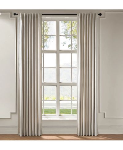Z Gallerie Marble Velvet Curtain