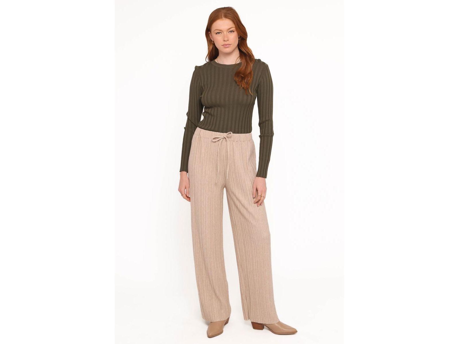 Petal and Pup Women's Davis Pleated Knit Pant