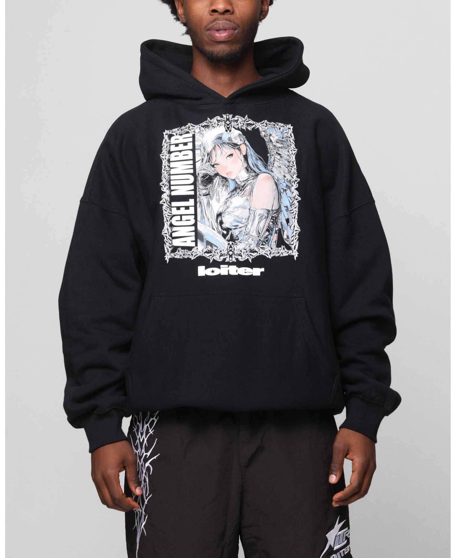 LOITER Men's Angel Number Hood