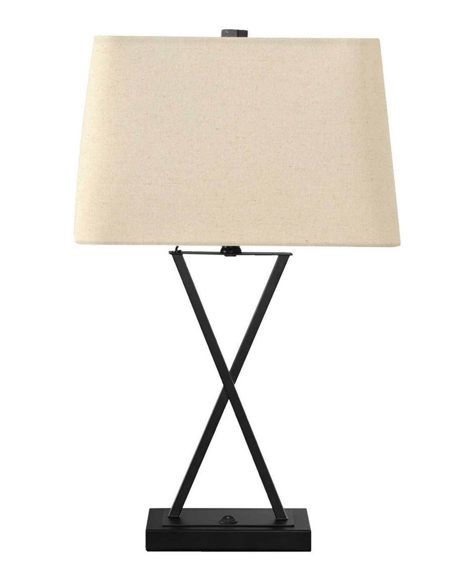 Monarch Specialties Lighting 25" Metal Table Lamp